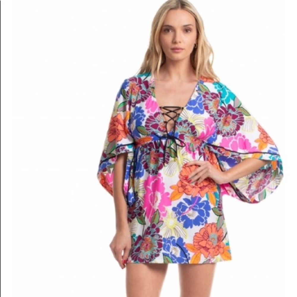 Trina Turk Radiant blooms cover up.